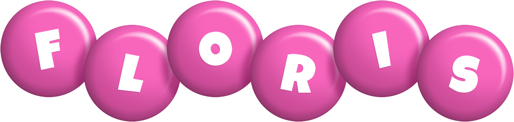Floris candy-pink logo