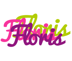 Floris flowers logo