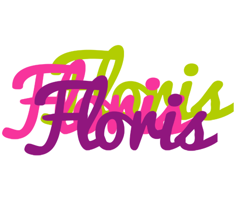 Floris flowers logo