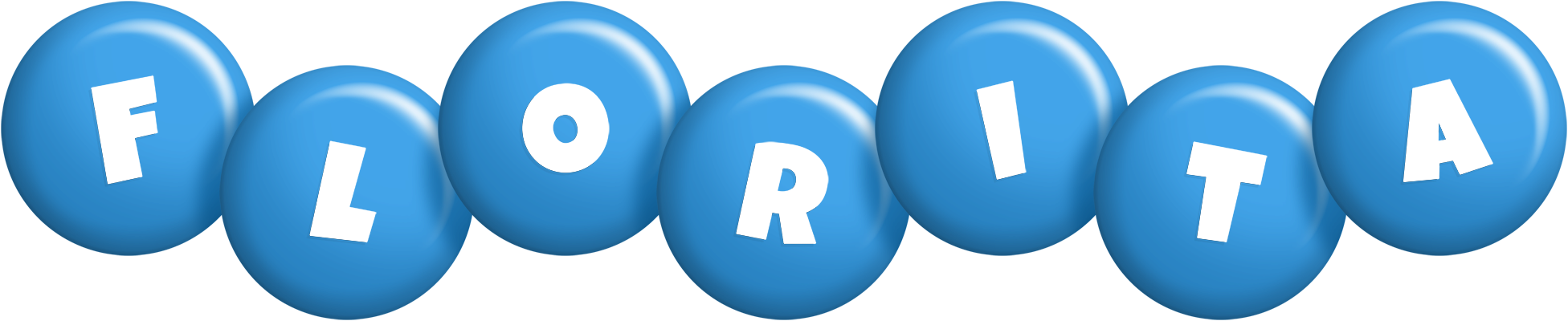 Florita candy-blue logo