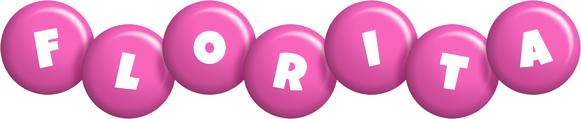 Florita candy-pink logo