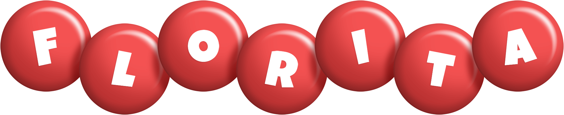 Florita candy-red logo