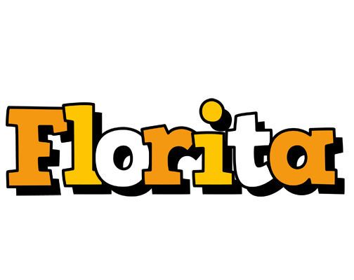Florita cartoon logo