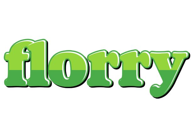Florry apple logo