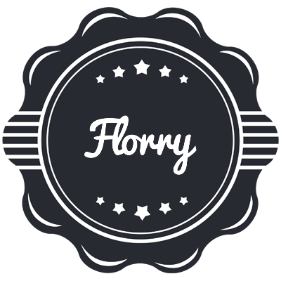 Florry badge logo