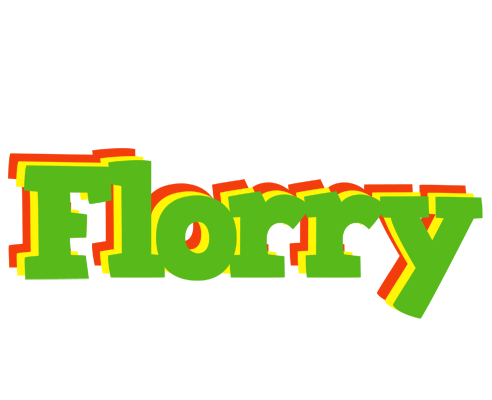 Florry crocodile logo