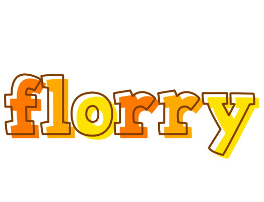 Florry desert logo