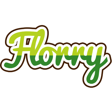 Florry golfing logo