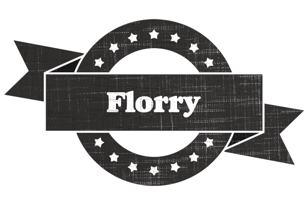 Florry grunge logo
