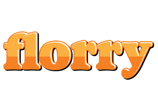 Florry orange logo
