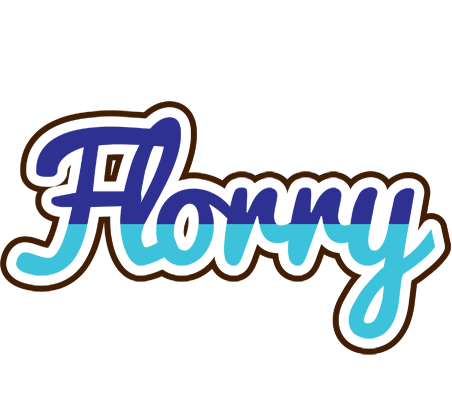 Florry raining logo