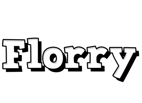 Florry snowing logo