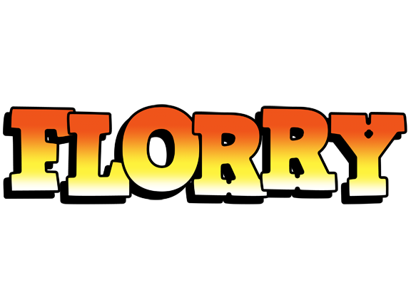 Florry sunset logo
