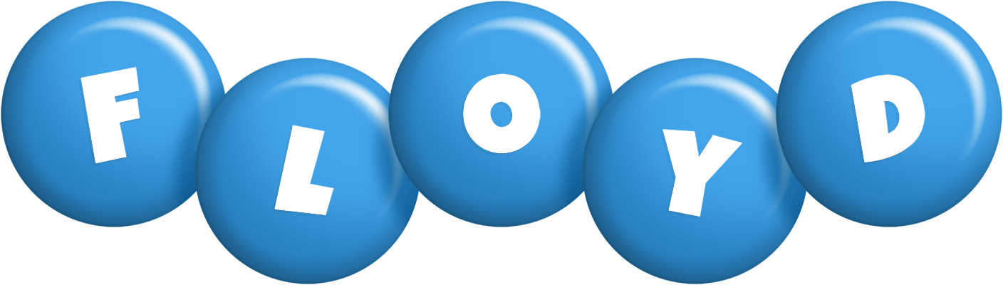 Floyd candy-blue logo