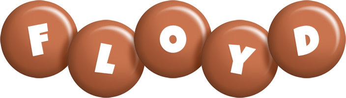 Floyd candy-brown logo