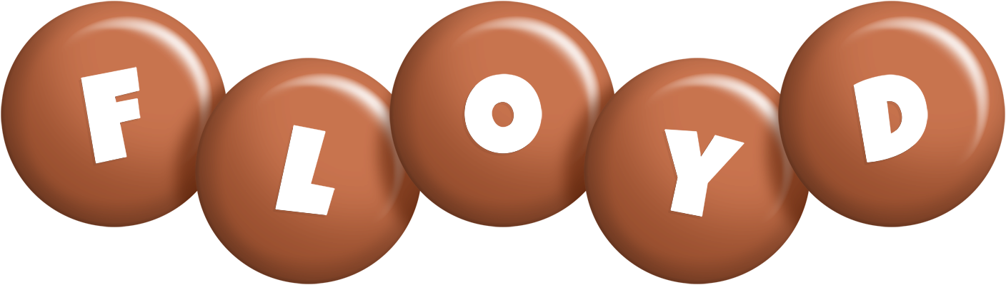 Floyd candy-brown logo
