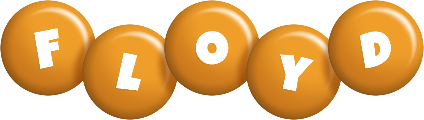 Floyd candy-orange logo