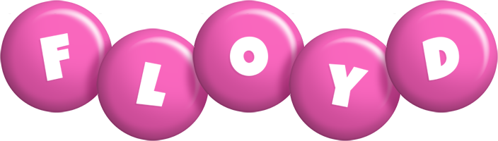 Floyd candy-pink logo