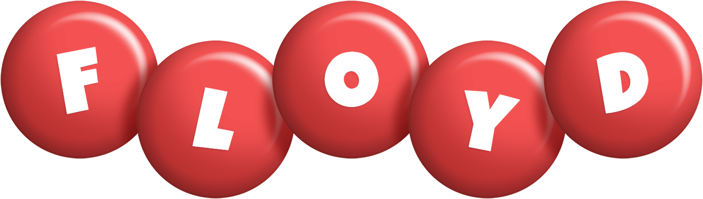 Floyd candy-red logo