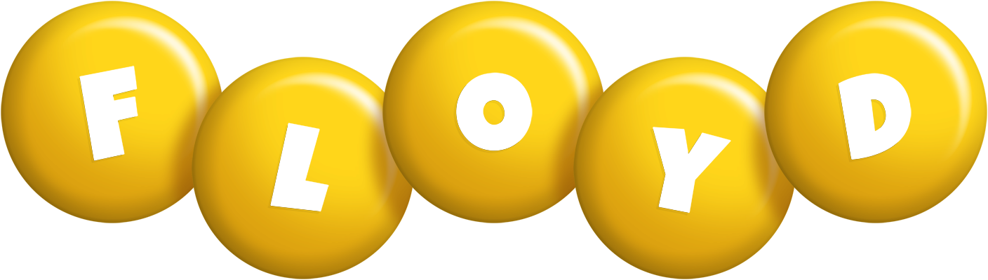 Floyd candy-yellow logo