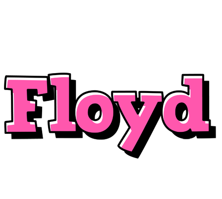 Floyd girlish logo