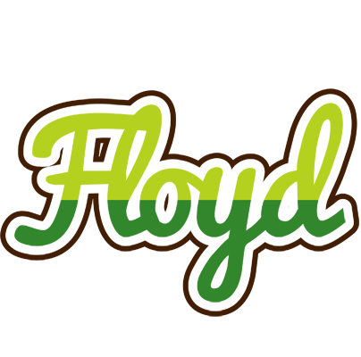 Floyd golfing logo