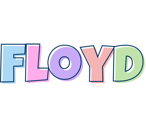 Floyd pastel logo