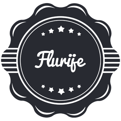 Flurije badge logo