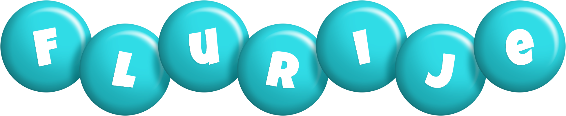 Flurije candy-azur logo