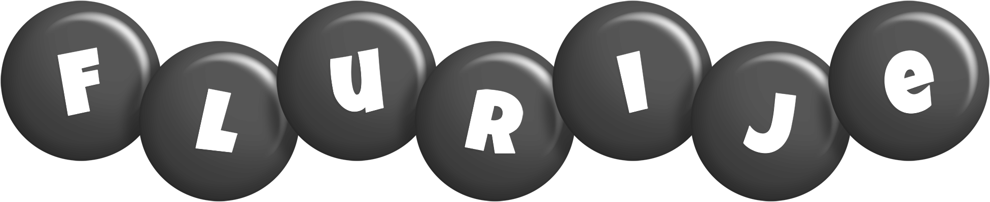 Flurije candy-black logo