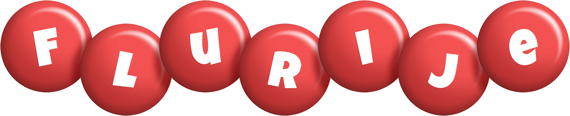 Flurije candy-red logo