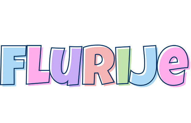 Flurije pastel logo