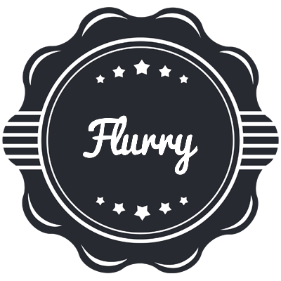 Flurry badge logo