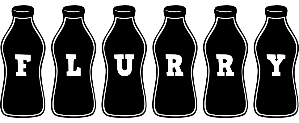 Flurry bottle logo
