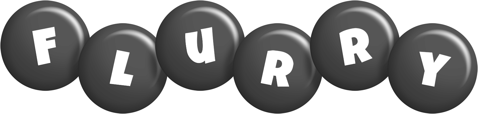 Flurry candy-black logo