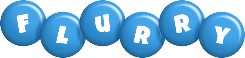 Flurry candy-blue logo