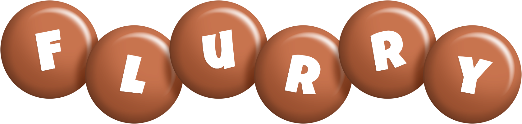 Flurry candy-brown logo