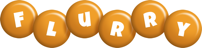 Flurry candy-orange logo