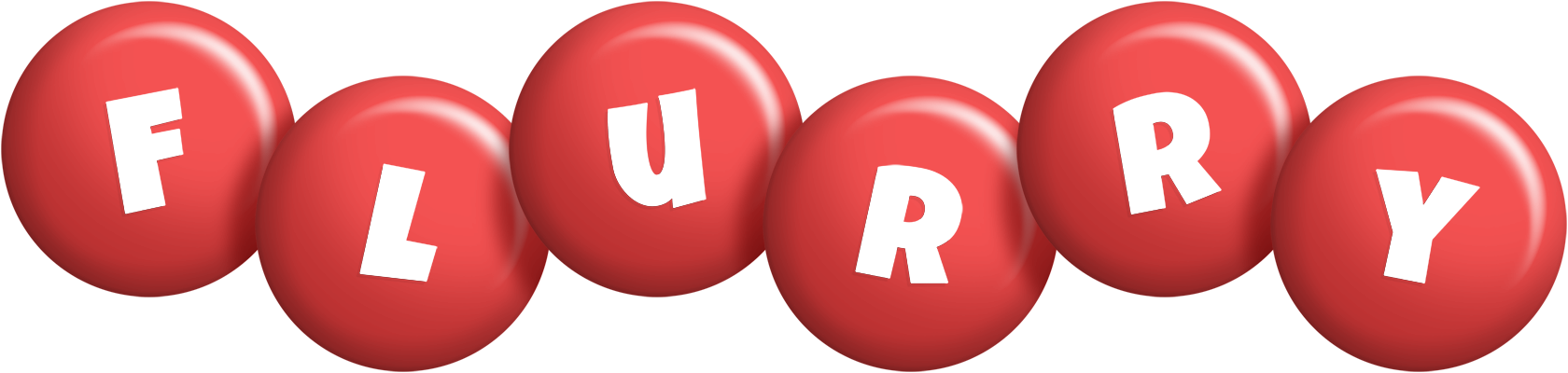 Flurry candy-red logo