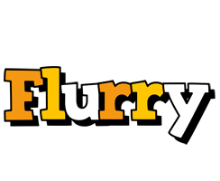 Flurry cartoon logo