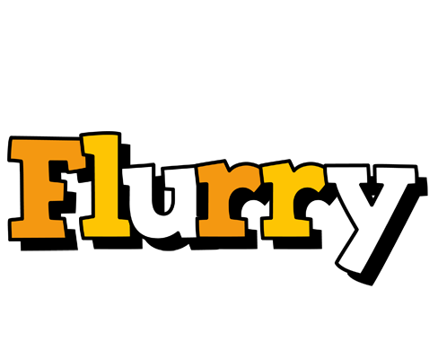 Flurry cartoon logo