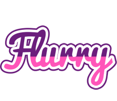 Flurry cheerful logo