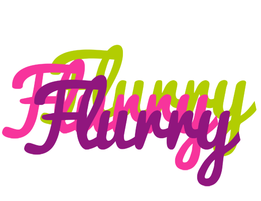 Flurry flowers logo
