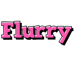 Flurry girlish logo