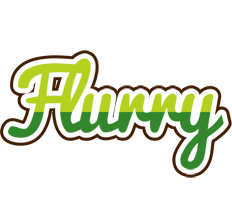 Flurry golfing logo