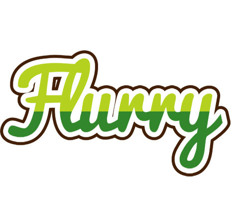 Flurry golfing logo