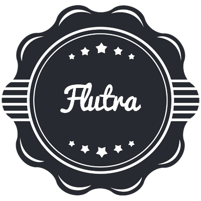 Flutra badge logo