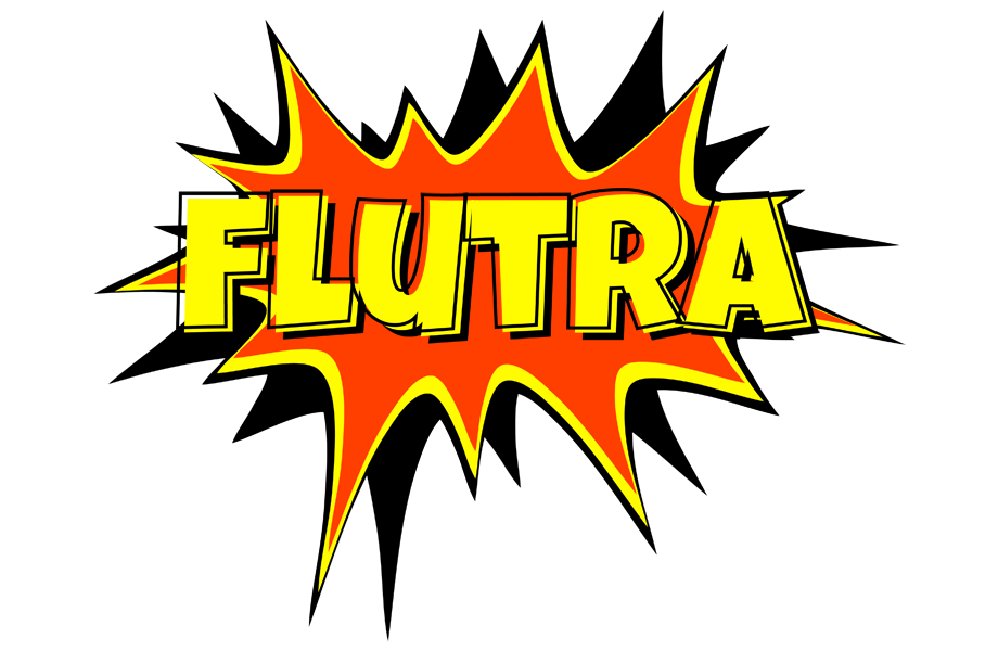 Flutra bazinga logo