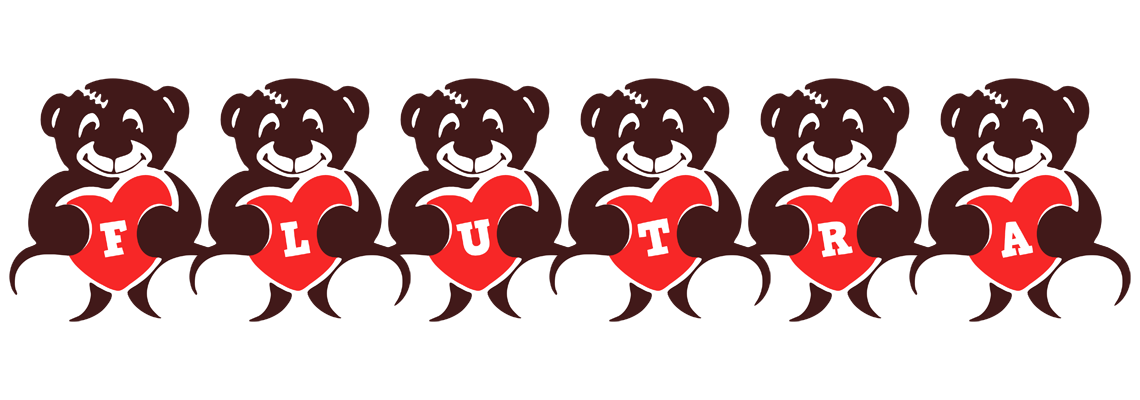 Flutra bear logo