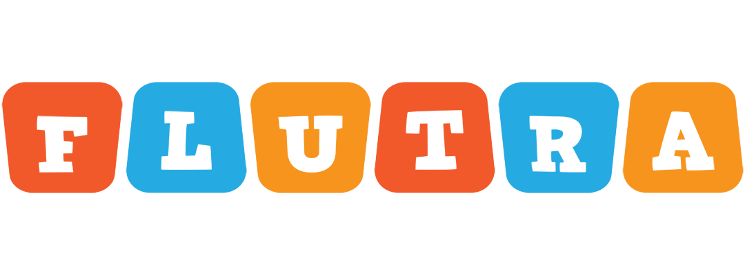 Flutra comics logo